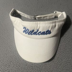 Vintage University Of Kentucky‎ Wildcats Nike Visor White Unisex Adult